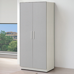 【Hampton 漢汀堡】凱拉白榆木2.5尺雙門衣櫥, , large