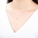 【Angel & Me】愛在一起 & and s925 純銀厚鍍 24k 純金 項鍊, , large
