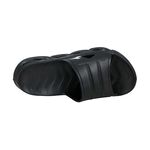 DIADORA迪亞多那 紓壓休閒運動拖鞋 逛街 居家 素色 一體成型 舒適 防水 Q彈 舒壓 排氣孔 防滑 黑 藍 灰, , large