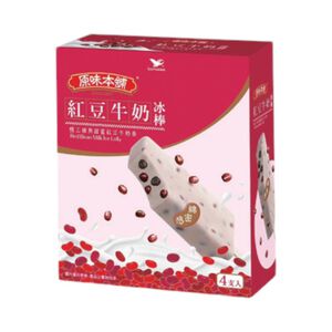 原味本舖紅豆牛奶冰棒