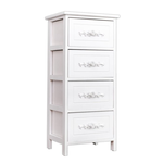 【Y HOUSE】European style four-layer drawer cabinet storage cabinet wooden drawer cabinet wooden storage cabinet, , large