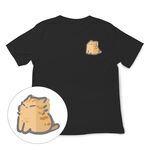 JZ TEE Orange Cat - Blow Dry Graphic Tee, , large