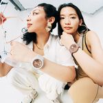 CASIO 卡西歐 G-SHOCK ITZY有娜配戴款 煙燻粉色 粉紅金八角手錶  GMA-S2100MD-4A, , large