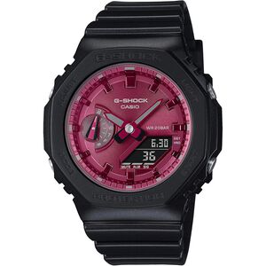 CASIO 卡西歐 G-SHOCK 八角 勃根地酒紅系列 雙顯手錶 GMA-S2100RB-1A