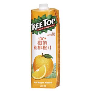 樹頂100純柳橙汁1000ml