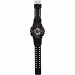 CASIO 卡西歐  G-SHOCK 經典紅黑重機雙顯手錶-55mm GA-110-1A, , large