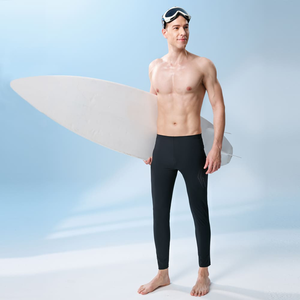 Monina Taiwan-made amphibious sun protection functional trousers (suitable for both men and women) unisex style can also be used as jellyfish pants/stream trekking pants solid black -2L