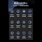 自動變光電焊真彩眼鏡+10保護片+收納包+布, , large