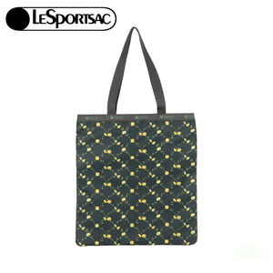 Lesportsac Large Emerald Tote 大型肩背托特包 送禮-綠野雛菊