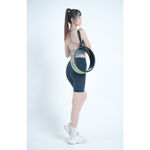 YOGA FLOW Slim Shorts - 3D剪裁修身五分褲 - 蒲藍 Modern Denim, , large