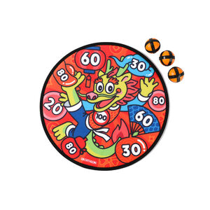 迪卡儂黏黏球鏢靶組-龍