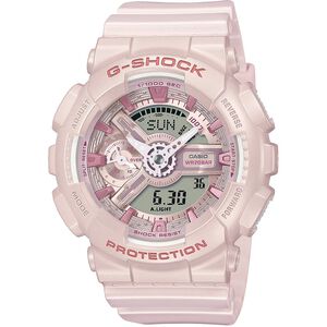 CASIO 卡西歐 G-SHOCK 珠光系列 粉彩運動女錶 手錶 GMA-S110ST-4A