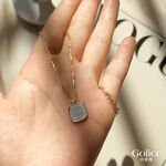 【Gulicc】古莉可 項鍊 簡約方形吊墜項鍊, , large
