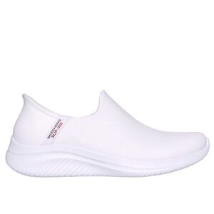 Kixpress-Skechers Ultra Flex All Smooth 女 休閒鞋 瞬穿舒適 白 [149593WHT]