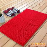 Microfiber short-hair water-absorbing anti-slip floor mat 40x60 cm, , large