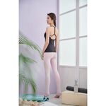 YOGA FLOW Alma Tank - 麻花編織長版上衣 - 淨黑 Black, , large