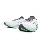 Mizuno Wave Revolt 3 男 慢跑鞋 運動 休閒 一般型 路跑 緩震 白綠 [J1GC248104], , large