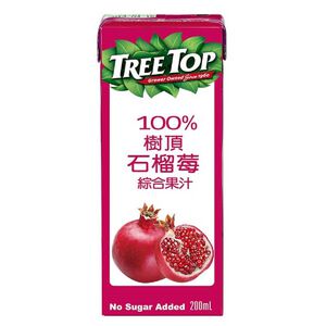 樹頂100石榴莓綜合果汁200ml