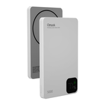 【amuok】5000mAh雲薄數顯磁吸無線充行動電源 DB15 (亮面烤漆白), , large