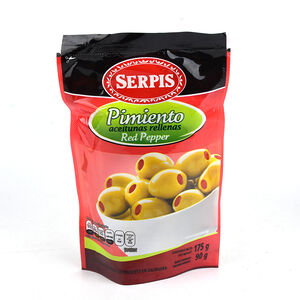 西班牙Serpis鑲紅椒綠橄欖(袋裝)