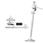 【MOLIJIA】6-Piece Home Cleaning Set - Handheld Corded Vacuum Cleaner for Dirt and Mites - Snow White & Purple, , large