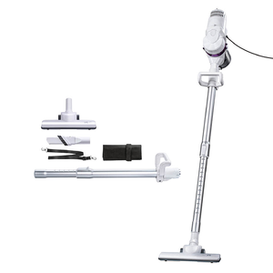 【MOLIJIA】6-Piece Home Cleaning Set - Handheld Corded Vacuum Cleaner for Dirt and Mites - Snow White & Purple