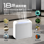 波那斯 無耗材涼風清淨機(一級能效/超細奈米級淨化技術/適用18坪/C18ES-L), , large