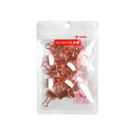Rose Gold Binder Clips &ndash; #6, , large