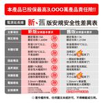 【雙手萬能】6插座單切3P延長線(9尺/270公分) 過載斷電保護, , large