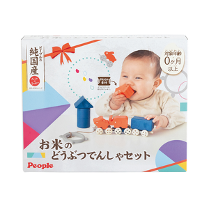 【唯可】People米的動物列車玩具組合(贈提袋)