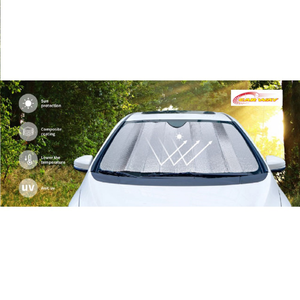 【CAR WAY夏季涼品】加厚雙面雙氣泡遮陽板休旅車專用2入(遮陽板 遮用遮陽)