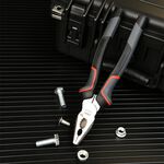 【deli tools】7" professional multi-function pliers professional PRO series, , large