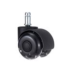 2-inch plug-in silent swivel wheels (1 piece), , large