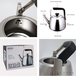 仙德曼304不鏽鋼都會琴音壺-3.0L-1支, , large