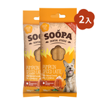 【倆寶貝精品館】Soopa舒趴 生機狗點心潔牙棒系列(多種口味)100gｘ2入, , large