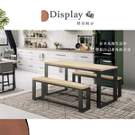 【Hampton 漢汀堡】奧迪斯實木椅凳-原木色-100cm, , large