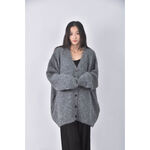 (4XL（含）以上) i my me排扣灰色外套二手衣, , large