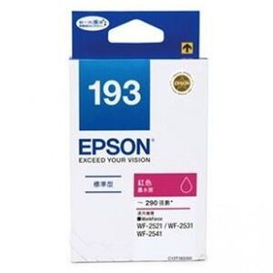 EPSON 193墨水匣-紅色(C13T193350)