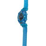 CASIO 卡西歐 G-SHOCK 炫彩音浪 工業風雙顯手錶-科技藍 GA-900SKL-2A, , large