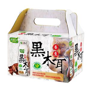 歐典生機 養生黑木耳180mlx12瓶禮盒