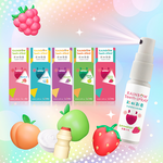 Luveta 兒童專用潔牙組合 泡沫牙膏50ml x 3瓶 / 口腔噴劑20ml x 2瓶，口味任選搭配［集翔國際］, , large