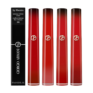 【Giorgio Armani】奢華絲絨訂製唇萃 6.5ml (#206/#214/#405/#405I)(25周年限定版)任選
