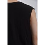 (XL) 【范姜彥豐私服】decathlon男裝運動棉質無袖背心黑色上衣二手衣, , large