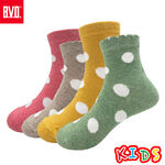 【BVD】圓點1/2童襪<中灰,17-21cm>B572 短襪 襪子, , large
