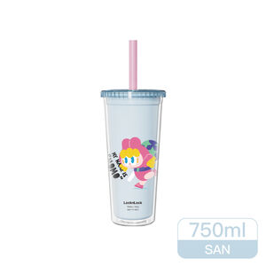 LL funny pearl milk tea cup 750ml