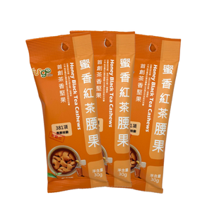 [萬鑫]Fungo芳菓蜜香紅茶腰果隨手包30g(6包組)