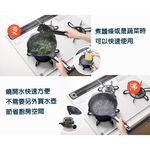 日本Arnest  Bellfina鑽石超輕量雙口深型不沾炒鍋20cm-海軍藍(不沾鍋 適用瓦斯爐), , large