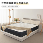 【KIKY】魯夫天絲捲包式獨立筒床墊5尺, , large
