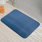 【Monster】 Soft Diatomaceous Earth Absorbent Mat (60x40cm) – Dark Blue, , large