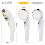 [春佰億]水摩爾WM-588(1入)三段增壓掉落自動止水安全蓮蓬頭 按鍵開水 省水標章認證 滑落止水花灑 預防浴室意外  加壓SP, , large